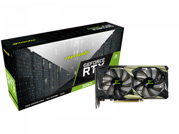 VGA MANLI GEFORCE RTX 3050 6GB NEBULA TWIN 2.0