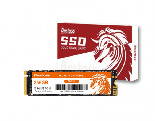 SSD NVME BESTOSS GM228 256GB (ĐỌC 2300 MB/S GHI 1600 MB/S) M2.2280 PCLE GEN 3X4
