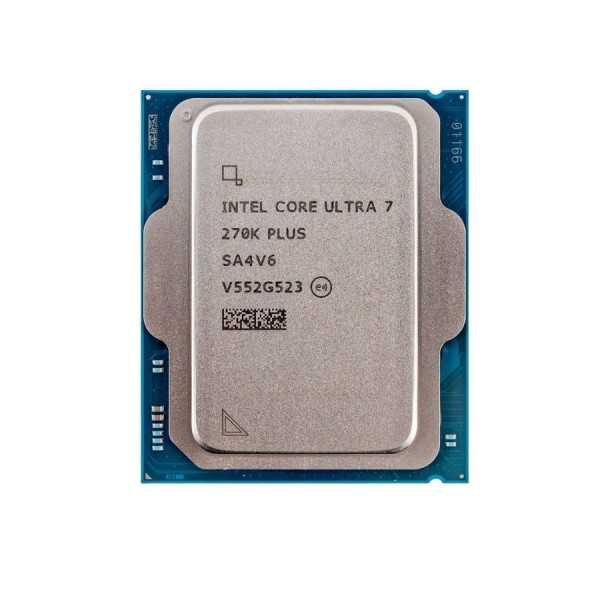 CPU INTEL ULTRA 7 270K PLUS TRAY (UP TO 5.50 GHZ, 24 NHÂN, 24 LUỒNG, 36MB CACHE, FCLGA1851)