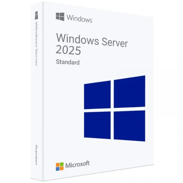 PHẦN MỀM WINDOWS SERVER STANDARD 2025 64BIT ENGLISH 1PK DSP OEI DVD 24 CORE
