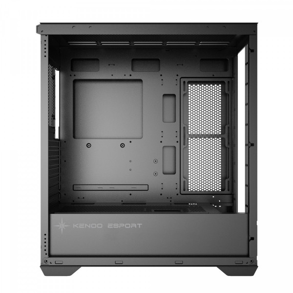 VỎ CASE KENOO ESPORT FM800 V2 (E-ATX/ SẴN 3 FAN LED/ MÀU ĐEN)