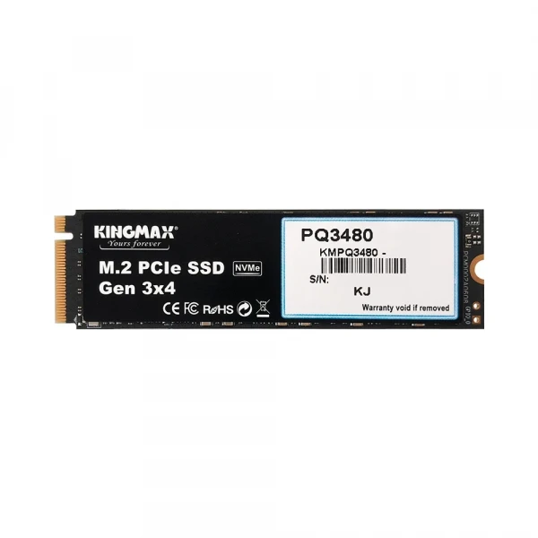 SSD NVME KINGMAX ZEUS PQ3480 256GB (ĐỌC 2250MB/S GHI 1200MB/S) M.2 2280 PCIE GEN3 X4 (KMAXPQ3480256G)