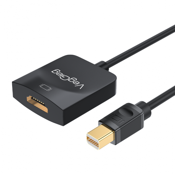 CỔNG CHUYỂN MINI DP TO HDMI (ĐỰC) 2K 15CM VEGGIEG VZ616