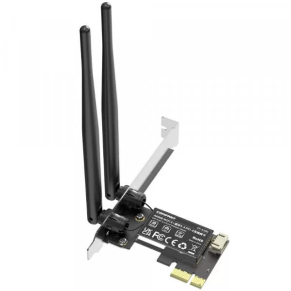 CARD MẠNG COMFAST CF-AX90 WIFI 6 AX900MBPS 2.4GHZ/5GHZ PCI-E BLUETOOTH 5.4