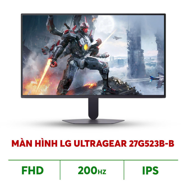 MÀN HÌNH LG ULTRAGEAR 27G523B-B (27INCH/ IPS/ 200HZ/ 1MS/ GSYNC CHUYÊN GAME)