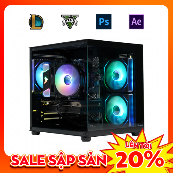 PC GAMING CORE I5 12400F | RAM 16G | RTX 3060 12G | NVME 256G