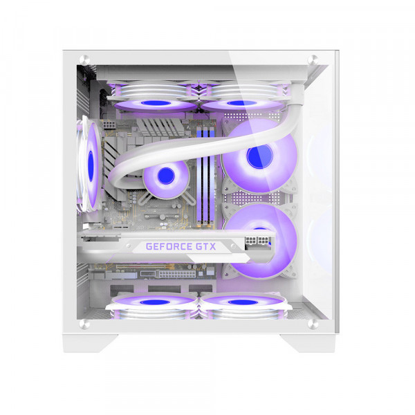 VỎ CASE E-DRA ECS1503 RESCUE WHITE (M-ATX/KHÔNG FAN)