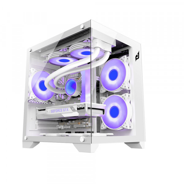 VỎ CASE E-DRA ECS1503 RESCUE WHITE (M-ATX/KHÔNG FAN)