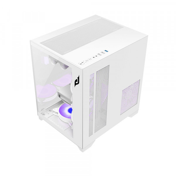 VỎ CASE E-DRA ECS1503 RESCUE WHITE (M-ATX/KHÔNG FAN)