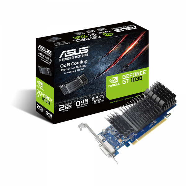 VGA ASUS GT 1030 2GB GDDR5 SILENT BRK (GT 1030-SL-2GB-BRK)