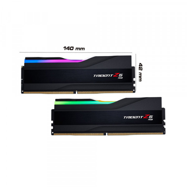 KIT RAM GSKILL TRIDENT Z5 RGB 64GB (2X32GB) DDR5 bus 6000 (F5-6000J3636F32GX2-TZ5RK) BLACK