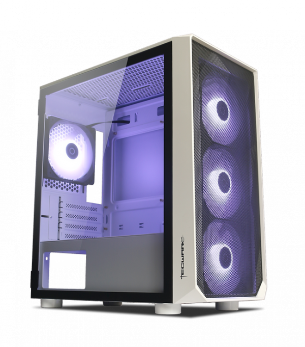VỎ CASE TECWARE FORGE WHITE (M-ATX/ KHÔNG FAN)