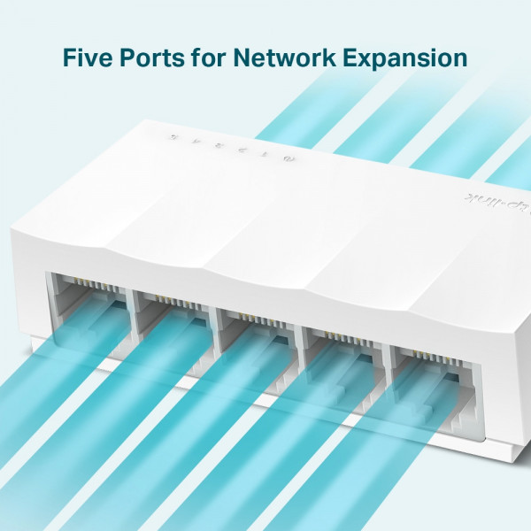 SWITCH TP-LINK LS1005 5-PORT 10/100MBPS