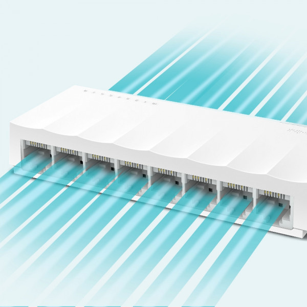 SWITCH TP-LINK LS1008 8-PORT 10/100MBPS