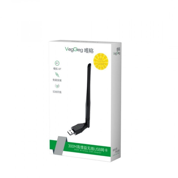 USB THU WIFI VEGGIEG VK300 RTL 300M 1 RÂU