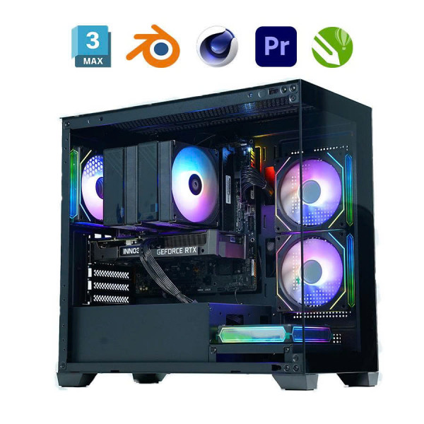 PC ĐỒ HỌA Core I5 14600KF | Ram 32G | RTX 5060 TI 8G | NVME 512G