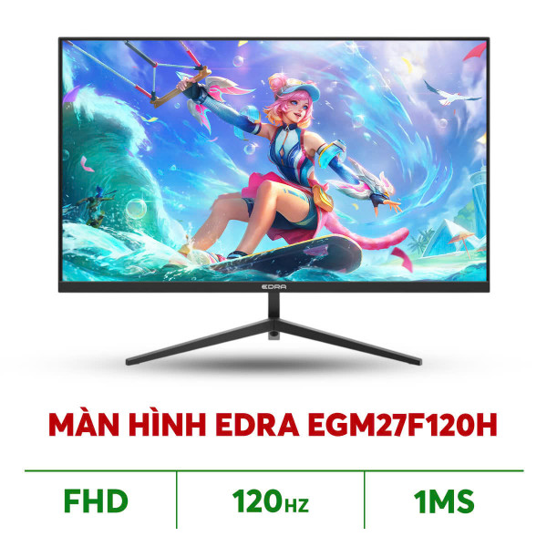 MÀN HÌNH EDRA EGM27F120H (27 INCH/ IPS/ FHD/ 120HZ/ 1MS)