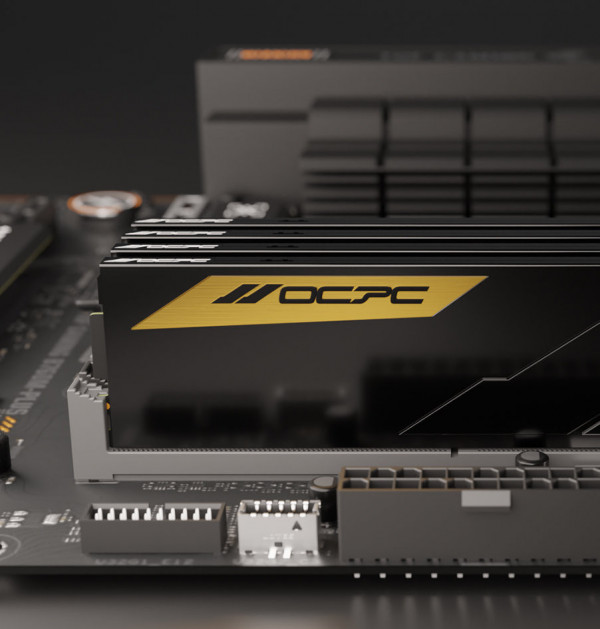 RAM DESKTOP OCPC VOLARE DDR5 16G BUS 6000 MHZ DDR5 TẢN BLACK