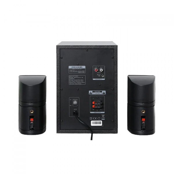 LOA MICROLAB X2BT (2.1, KẾT NỐI RCA, 3.5MM, BLUETOOTH, 46W)