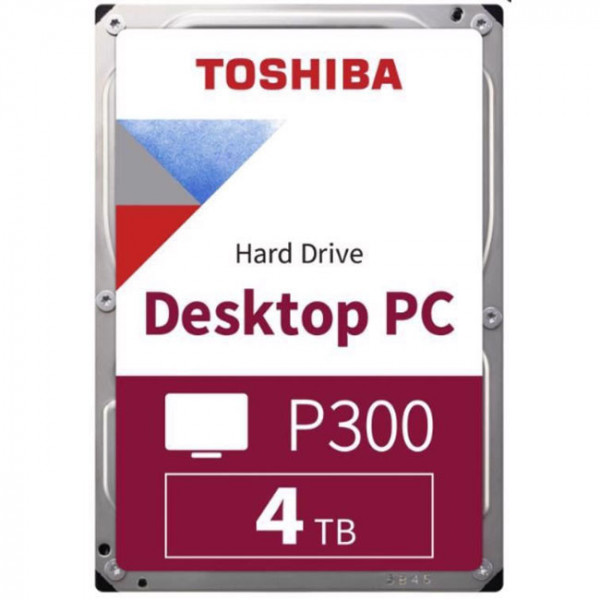 HDD TOSHIBA P300 4TB 3.5INCH 5400RPM 128MB SATA 3 (HDWD240UZSVA)