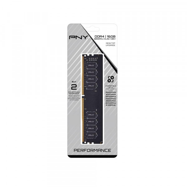 RAM PNY 16GB BUS 3200MHZ DDR4 (MD16GSD4320016-TB)