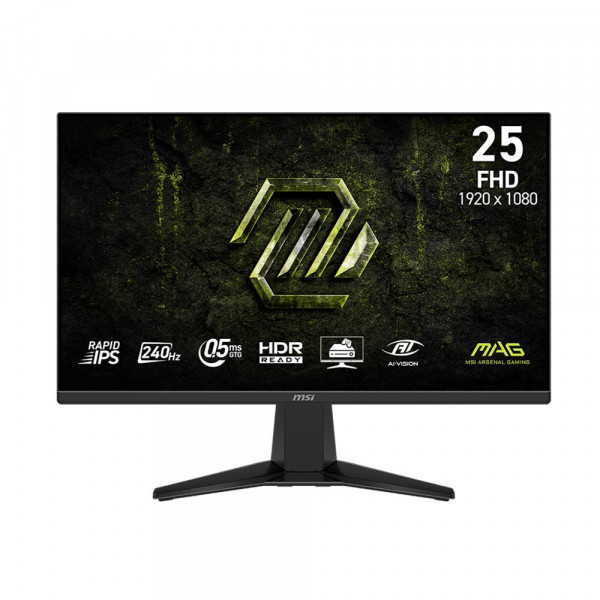 MÀN HÌNH MSI MAG 255F X24 (24.5 inch/FHD/IPS/240Hz/0.5ms)