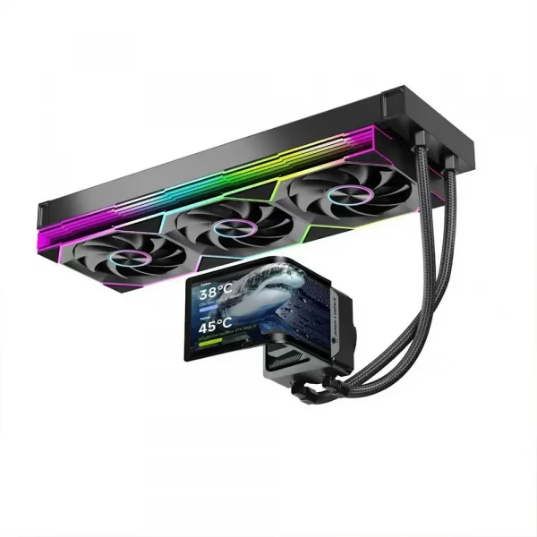 TẢN NHIỆT NƯỚC AIO JUNGLE LEOPARD CHILL ARC 360 (MÀU ĐEN, MÀN HÌNH CONG)