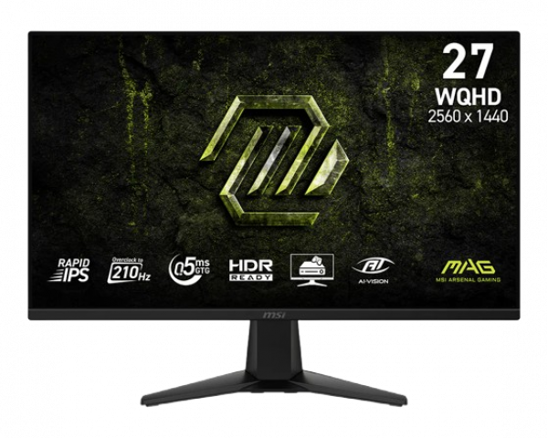 MÀN HÌNH MSI MAG 275QF E21 (27INCH/ RAPID IPS/ 2K/ 210HZ/ 0.5MS)