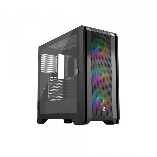 VỎ MÁY TÍNH VITRA TITAN R220 AIR BLACK (E-ATX/ 3 FAN LED)