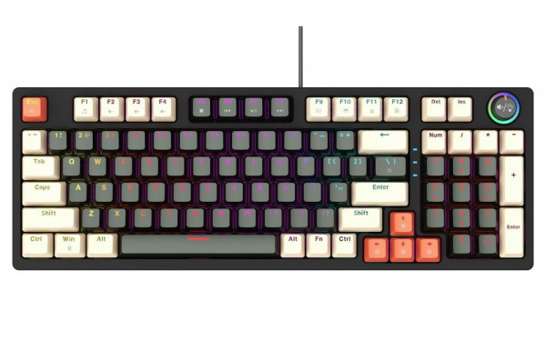 BÀN PHÍM E-DRA EK398 ALPHA RED SWITCH