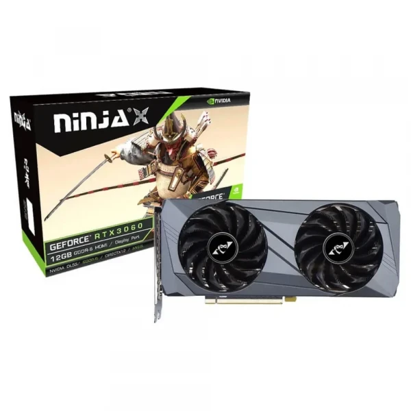 VGA NINJA GEFORCE RTX 3060 12GB GDDR6 DUAL FAN