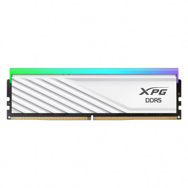 RAM ADATA XPG LANCER BLADE RGB 16GB (1X16GB) DDR5 5600MHZ WHITE (AX5U5600C4616G-SLABRWH)