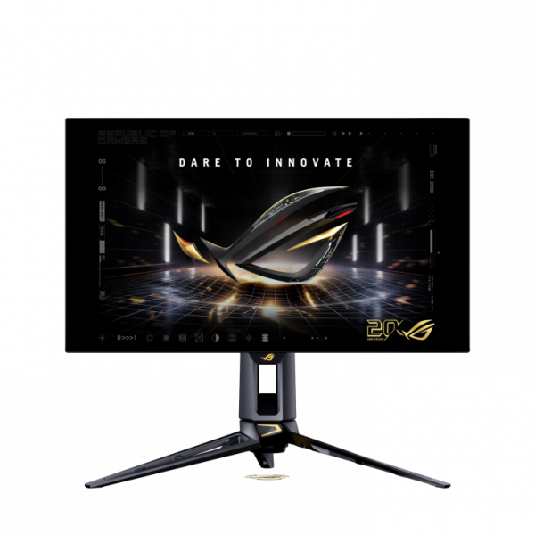 MÀN HÌNH ASUS ROG SWIFT OLED PG27AQWP-G EDITION 20 (26.5 INCH/ WOLED/ 2K/ 540HZ/ 0.02MS)