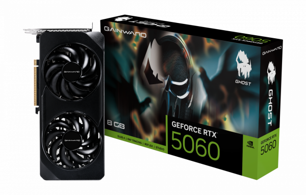 VGA GAINWARD GEFORCE RTX 5060 GHOST 8GB GDDR7 2FAN