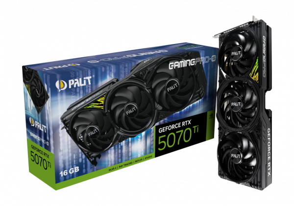 VGA PALIT GEFORCE RTX 5070 Ti GAMINGPRO-S 16GB GDDR7