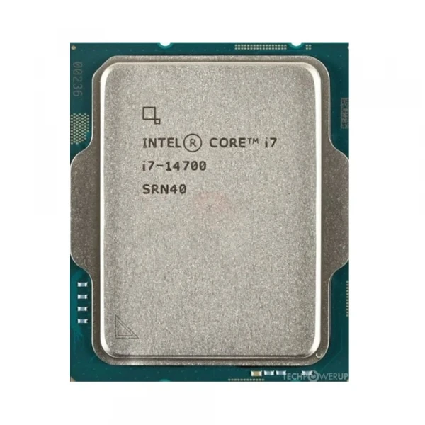 CPU INTEL CORE I7 14700 TRAY (INTEL LGA1700, 20 NHÂN, 28 LUỒNG, BASE 2.1GHZ  TURBO 5.4GHZ, CACHE 33MB)
