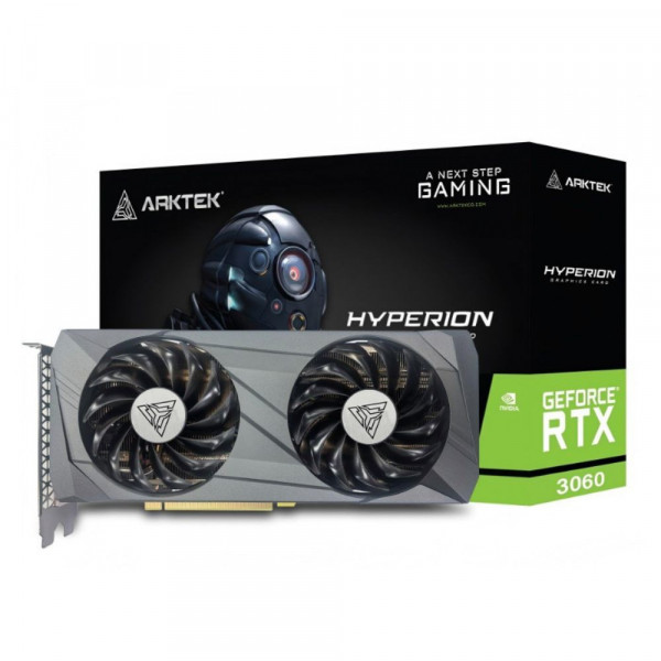 VGA ARKTEK GEFORCE RTX 3060 HYPERION 12GB GDDR6 