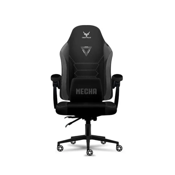 GHẾ GAMING CENTAUR MECHA (CHÂN XOAY KIM LOẠI/ MÀU ĐEN)