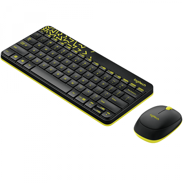 BỘ BÀN PHÍM CHUỘT WIRELESS LOGITECH MK240 BLACK