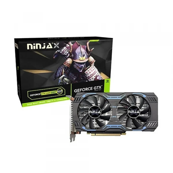 VGA NINJA GTX 1660 SUPER 6GB 2FAN DDR6 (NK166SF66F)