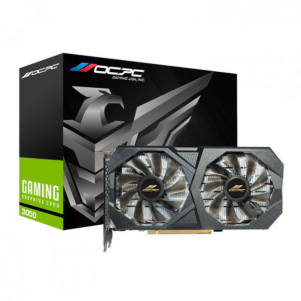 VGA OCPC GEFORCE RTX 3050 8GB GDDR6 XE BLACK 