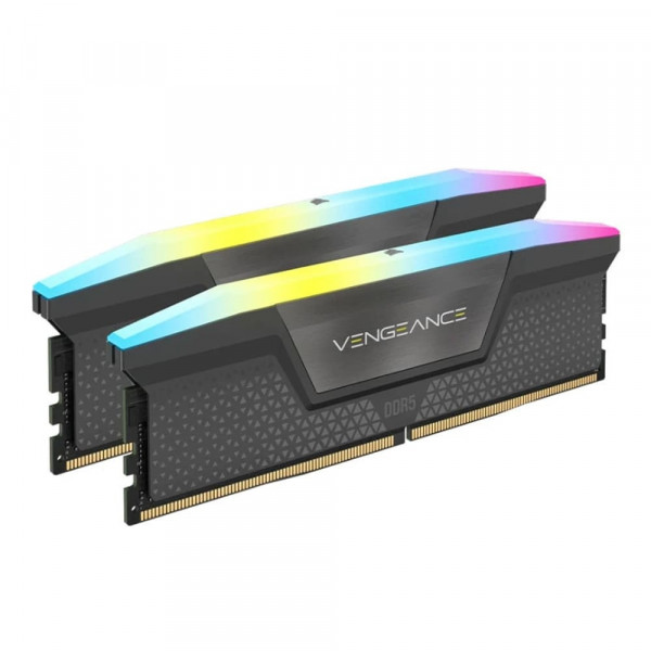 KIT RAM CORSAIR VENGEANCE RGB 64GB (2X32GB) DDR5 6000MHZ (CMH64GX5M2D6000Z40)