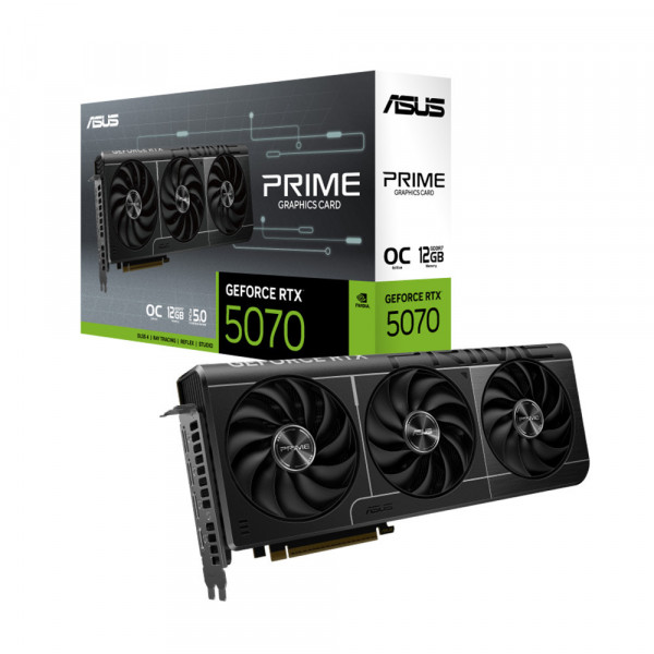 VGA ASUS PRIME GEFORCE RTX 5070 OC EDITION 12GB GDDR7