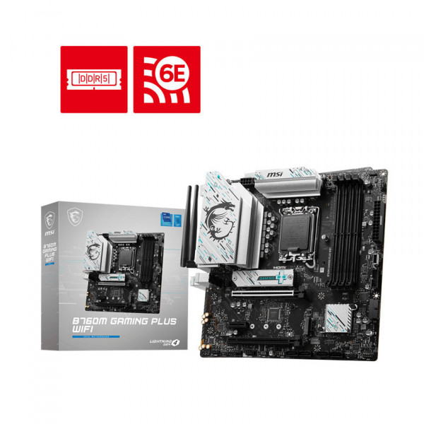 MAIN MSI B760M GAMING PLUS WIFI DDR5 - BH HLC 36TH