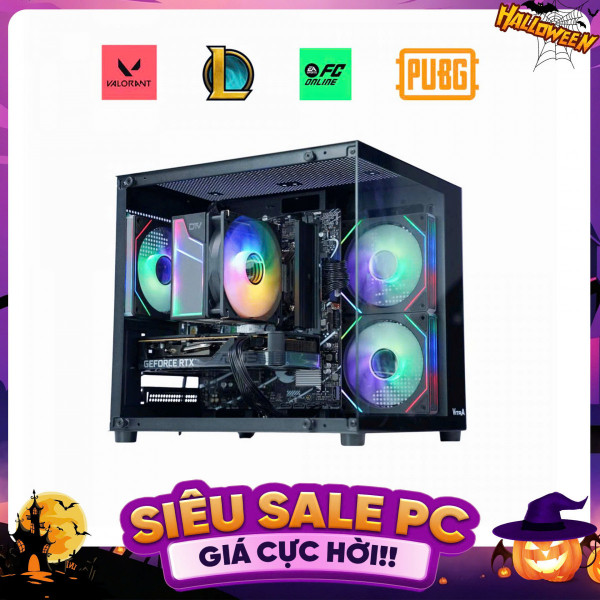 [PC HALLOWEEN] Core I5 14400F | RTX 3050 6G | Ram 16G | NVME 256G 