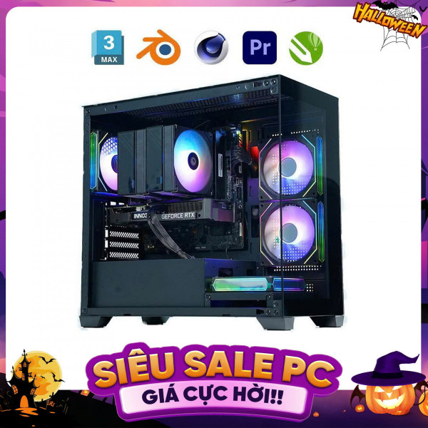 [PC HALLOWEEN] Core I5 14600KF | RAM 32G | RTX 3060 12G | NVME 512G
