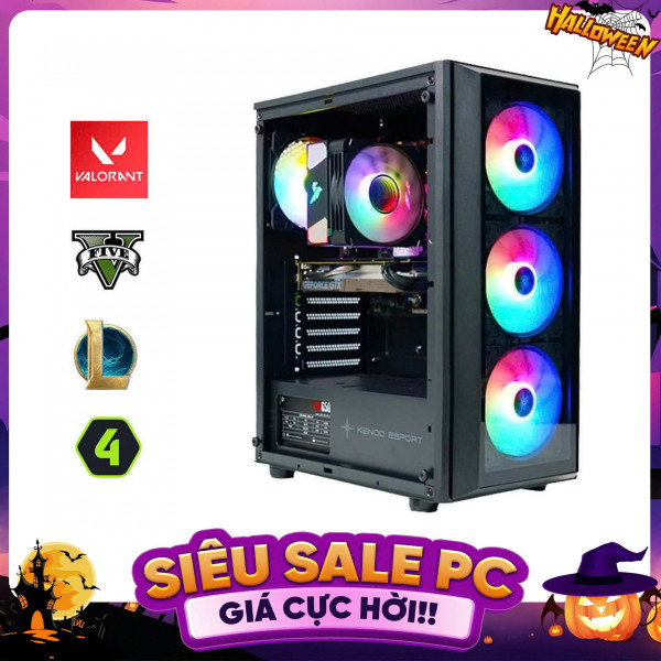 [PC HALLOWEEN] Ryzen 5 5500 | GTX 1060 3G | Ram 16G | NVME 256GB
