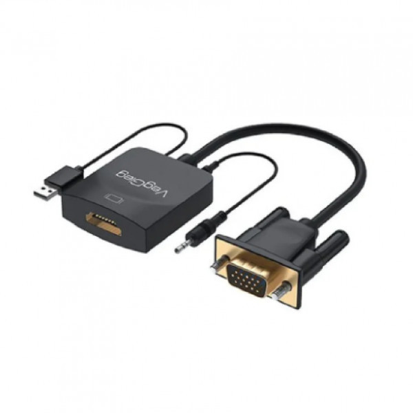 CỔNG CHUYỂN  VGA TO HDMI VEGGIEG VZ618