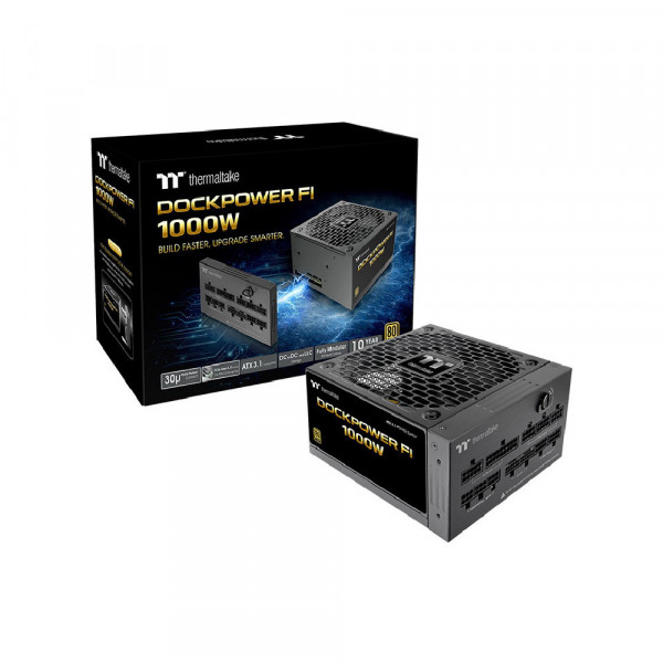 NGUỒN THERMALTAKE DOCKPOWER FI 1000W (80 PLUS GOLD, FULL MODULAR)