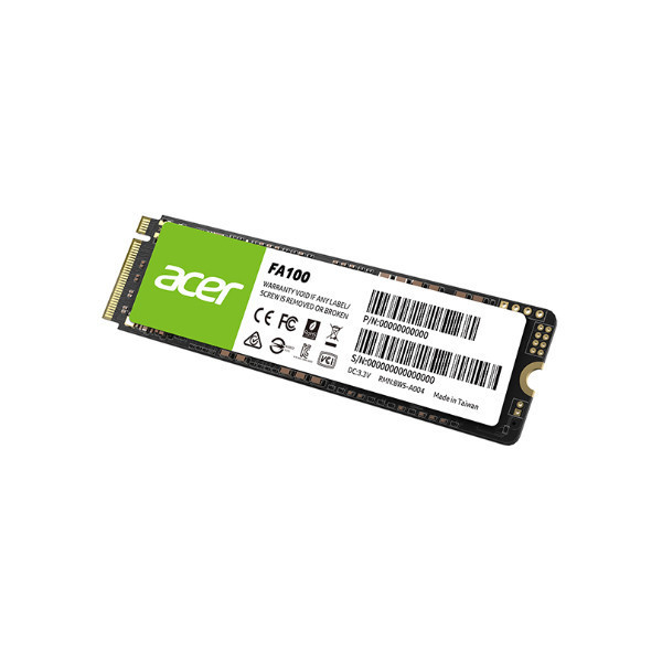 SSD NVME ACER FA100 512GB (ĐỌC - GHI: 3200MB/S - 2200MB/S)  PCIE GEN3X4